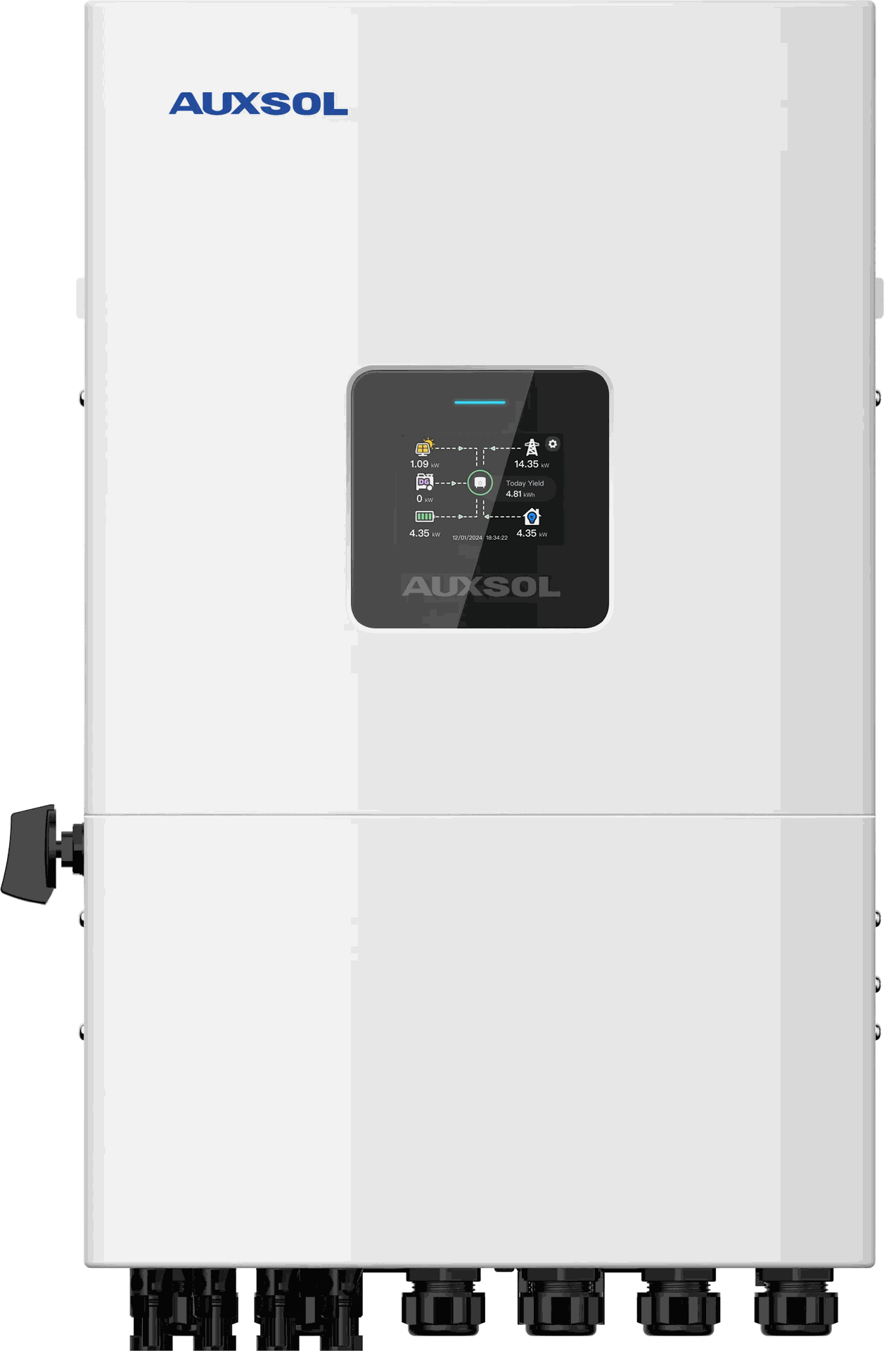 Explore ARS Auxsol’s range of solar inverters in Pakistan – including hybrid, on-grid, and off-grid models with advanced features, high efficiency &amp; mobile monitoring.